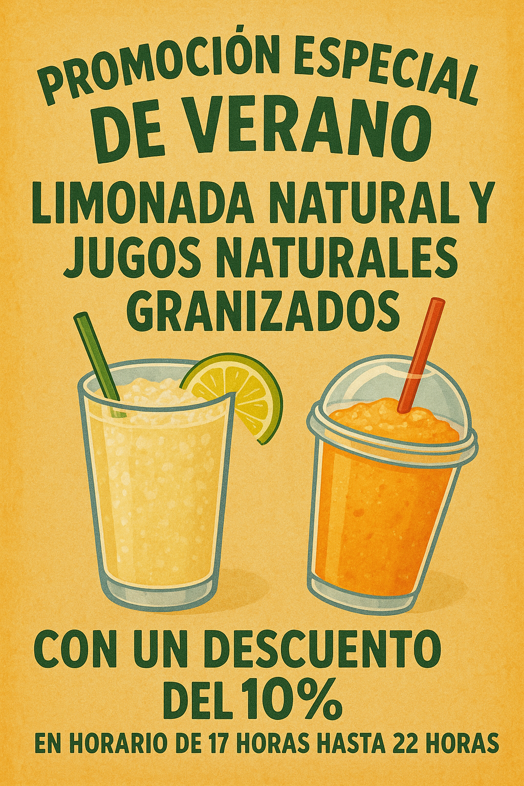 Promoción especial de verano